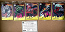 Spider-Man 5 Embossed Metal Collectors Cards -COA-A-552