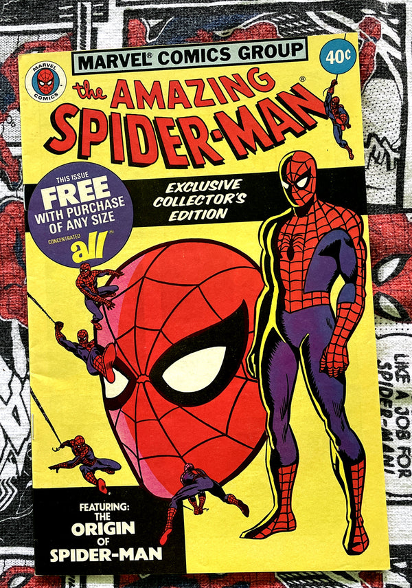 AMAZING SPIDERMAN 1979 ALL DETERGANT GIVEAWAY PROMO VARIANT VF-NM