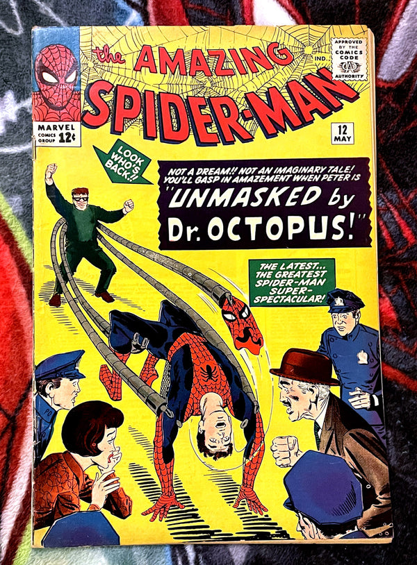 The Amazing Spider-Man #12-3rd  Doc Ock 5.0   Marvel Silver Age