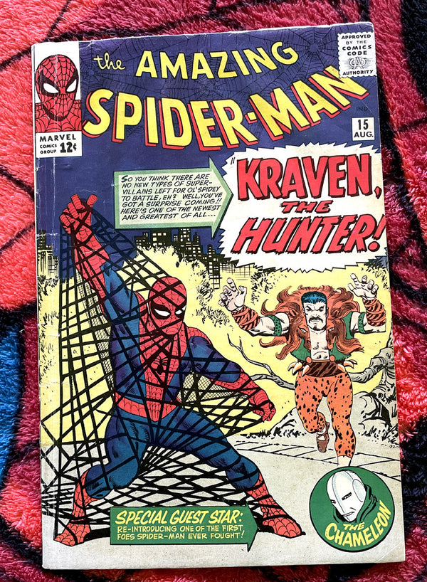 The Amazing Spider-Man #15-1er Kraven le chasseur 5.0