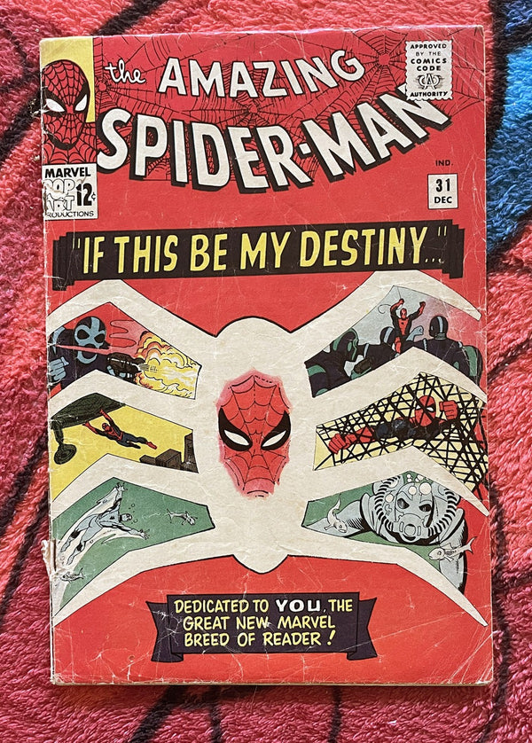 The Amazing Spider-Man #31-3 partie histoire arc 2.5 Marvel Silver Age