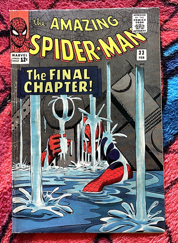 The Amazing Spider-Man #33-3 partie histoire arc 3.5 Marvel Silver Age