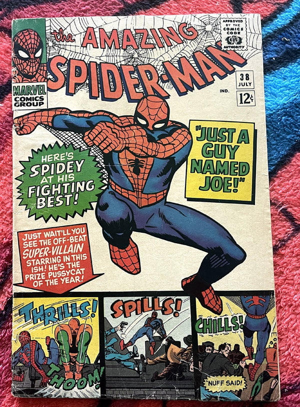 The Amazing Spider-Man #38 -4.0- Marvel Silver Age Dernier Ditko !