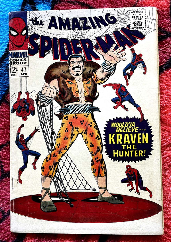 THE AMAZING SPIDER-MAN #47- GD 7.0  Kraven the Hunter