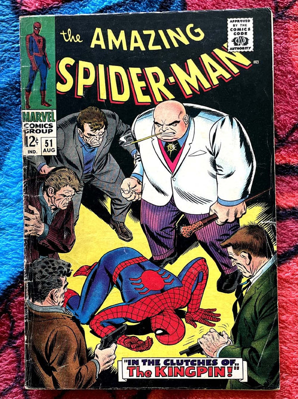 THE AMAZING SPIDER-MAN #51- GD 4.5-   Marvel Silver Age
