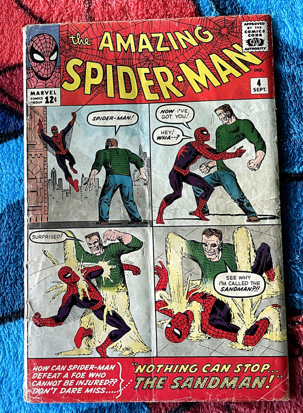 L'Amazing Spider-Man #4-1er Sandman 3.0 Marvel Silver Age