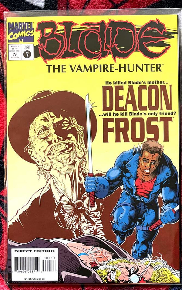 Blade The Vampire Hunter # 7,8,9 Deacon Frost-Vs Morbius -VF-NM