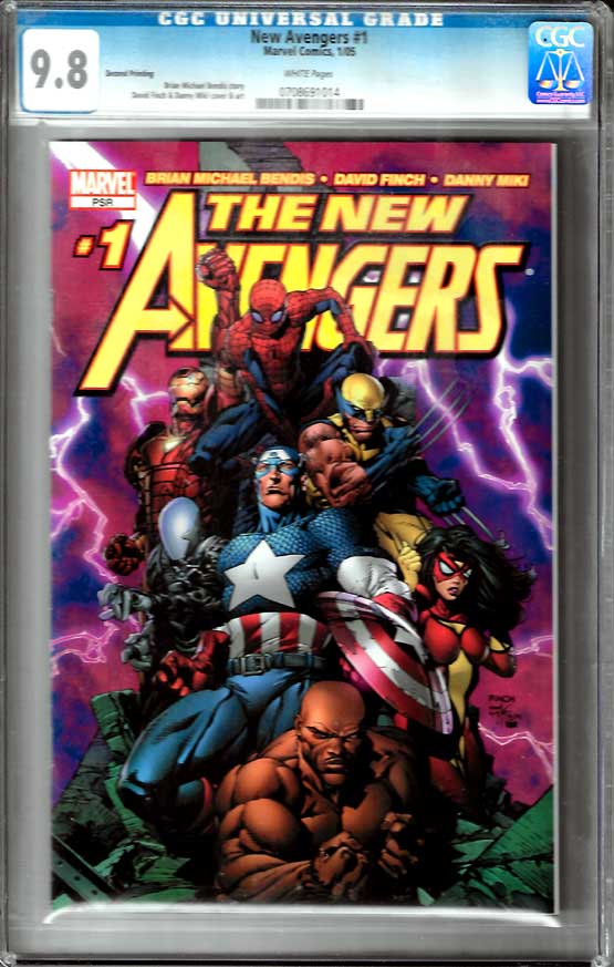 New Avengers #1 CGC 9.8 variant