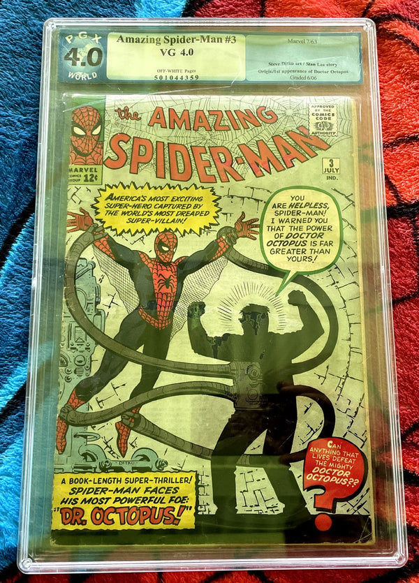 The Amazing Spider-Man #3-1st Doc Ock PGX 4.0-Marvel Silver Age/Wizard ACE Edition #3 VF-NM