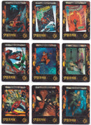 Spider-Man Filmcardz (Artbox)-72 ensemble complet,9 poursuites,2 promo NM
