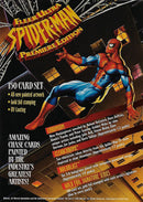 Spider-Man Cards-1995 Fleer Ultra Spiderman Uncut Promo Card Sheet