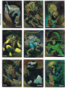95 Marvel Spider-Man GOLDEN WEB CARD SET-NM