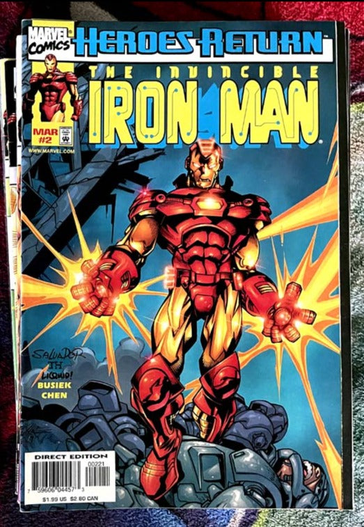 Iron Man v.3- Heroes Return #2-27 NM