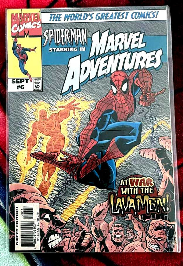 Spider-Man starring in  Marvel Adventures #6 VF