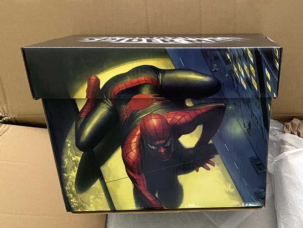 2 Spider-Man-Menace  Comic Book Storage Boxes  Brand New