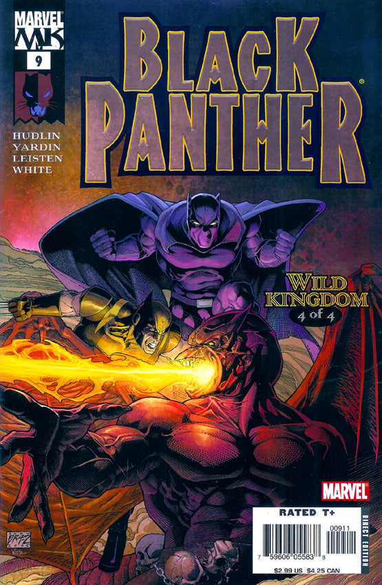 Black Panther- #9 VF-NM  Wild Kingdom part 4