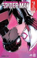 Spider-Man avec Miles Morales #12-14 -Spider-Gwen#16-18 NM assis dans un arbre