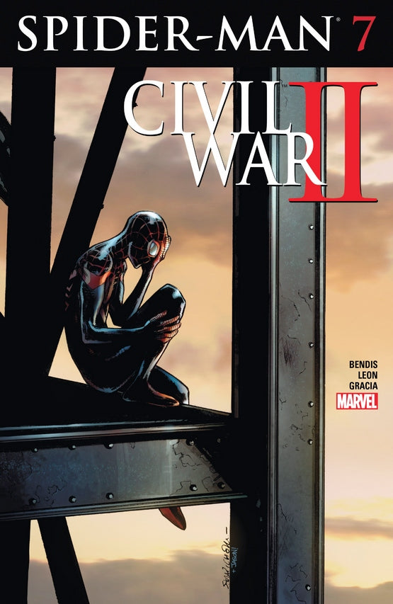Spider-Man #7 NM-Civil War II-featuring Miles Morales