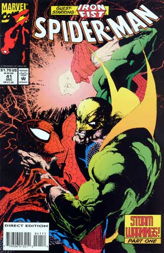 Spider-Man #41-43  Iron Fist  VF-NM