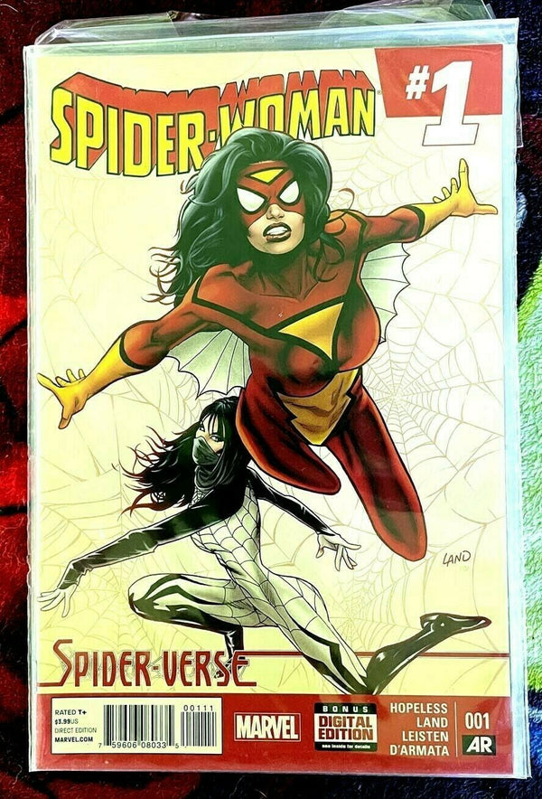 Spider-Verse #1-5-Spider-Woman #1-4 full run complete NM