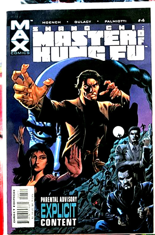 Marvel Modern Age- Shang Chi-Master of Kung Fu #4 VF-NM