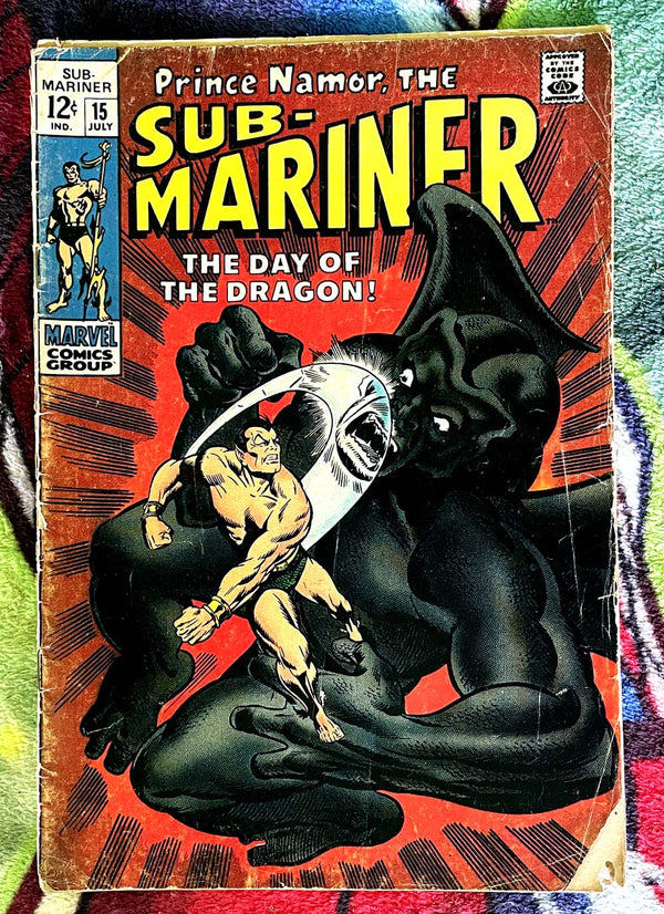 Namor The Sub-Mariner #15 Reader copy