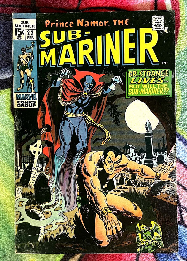 Sub-Mariner #22 VG-F-Dr.Strange