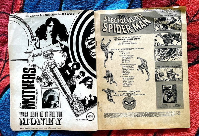 Le SPECTACULAIRE SPIDER-MAN MAGAZINE