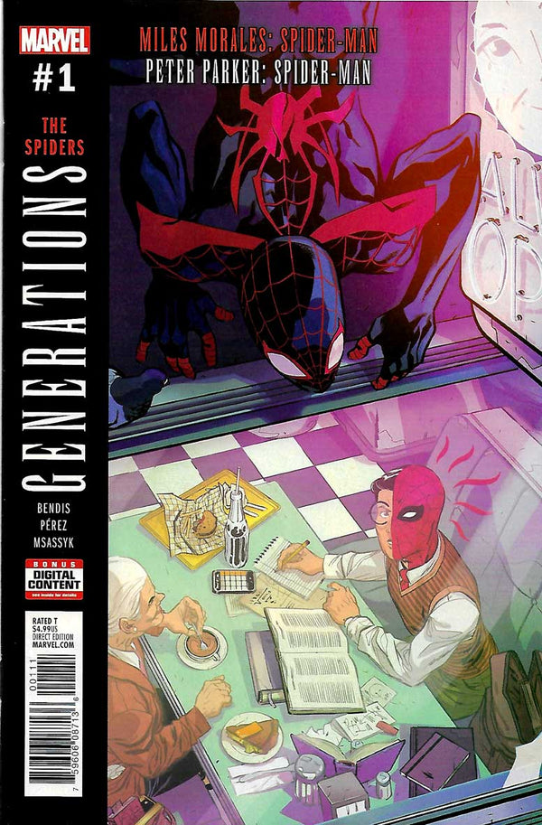 The Spiders Generations #1/variant- NM-Peter Parker-Miles Morales