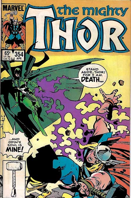 The Mighty Thor #354 VF  Hela