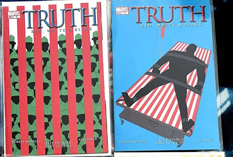 Captain America- Truth-Red, White and Black