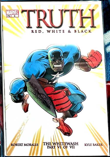 Captain America- Truth-Red, White and Black