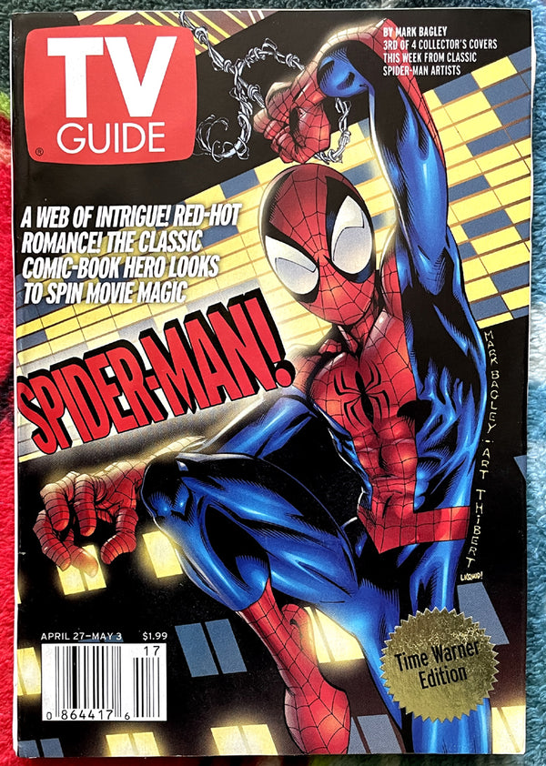 TV GUIDE (1) Mark Bagley Spider-Man cover VF