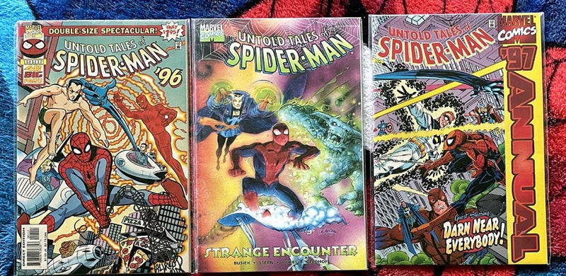 Untold Tales of Spider-Man #-1-25 #-1 Variant COA/3 annuals- NM