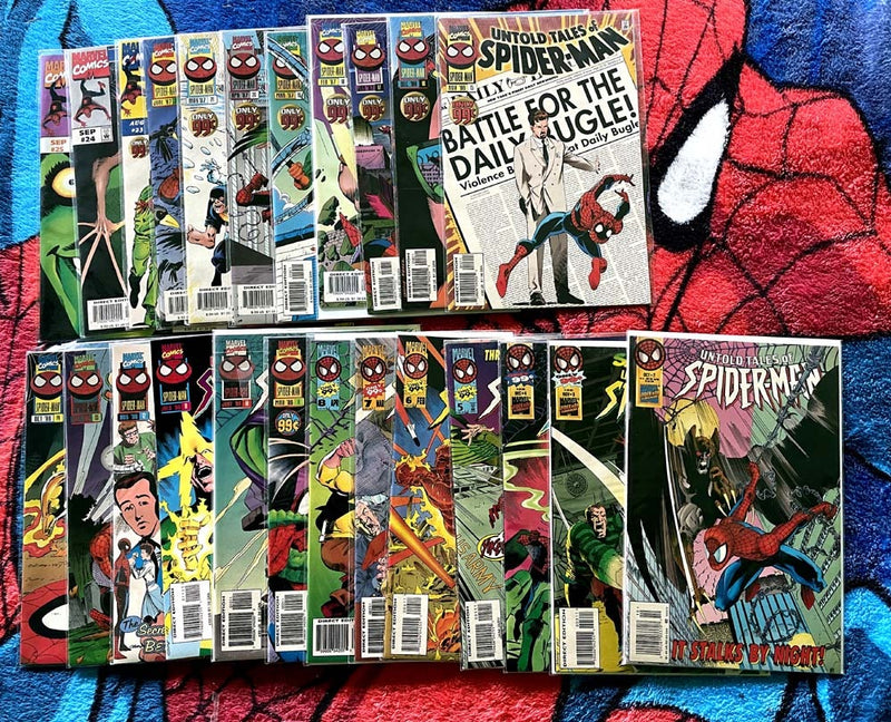 Untold Tales of Spider-Man #-1-25 #-1 Variant COA/3 annuals- NM