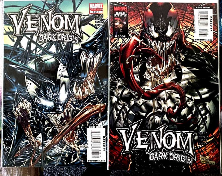 Venom Dark Origin #1-5/Venom Agenda #1 VF-NM