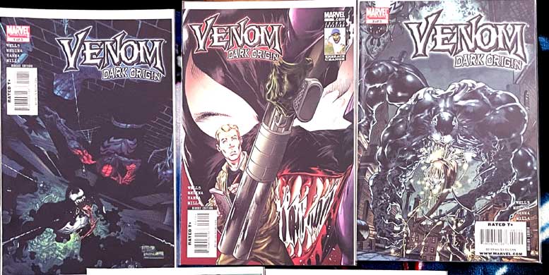 Venom Dark Origin #1-5/Venom Agenda #1 VF-NM