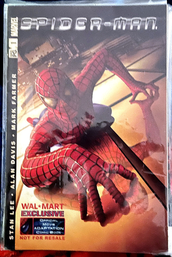 Spider-Man Walmart EXCLUSIVE Official Movie Adaptation Comic Book VF-NM