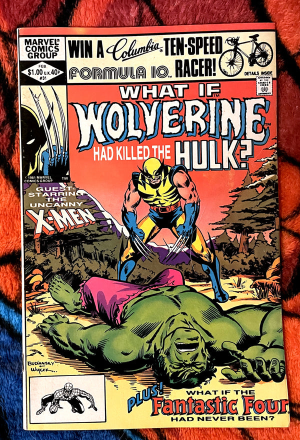 What If #31/50 - Hulk killed Wolverine/Wolverine killed Hulk VF-NM