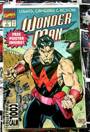 WONDER MAN #1/ANNUEL #2 Polybagged avec carte à collectionner NM