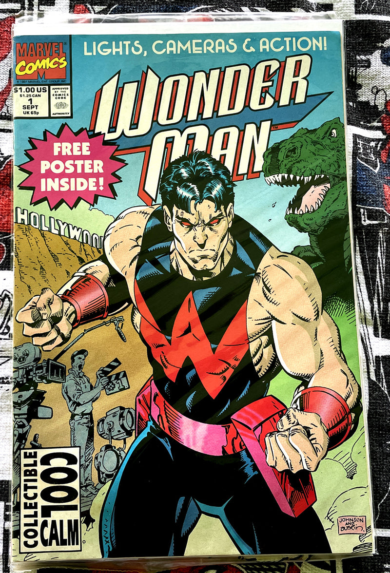 Wonder Man #1,Annual #2, MArvel Team up #78  VF-NM