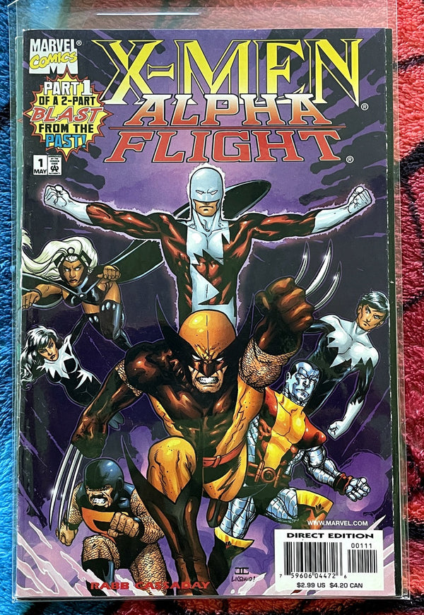 X-Men Alpha Flight #1-2 VF-NM
