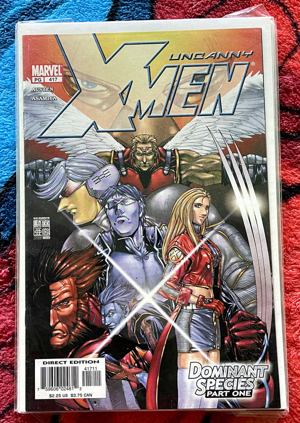 The Uncanny X-Men #417-#420 VF-NM
